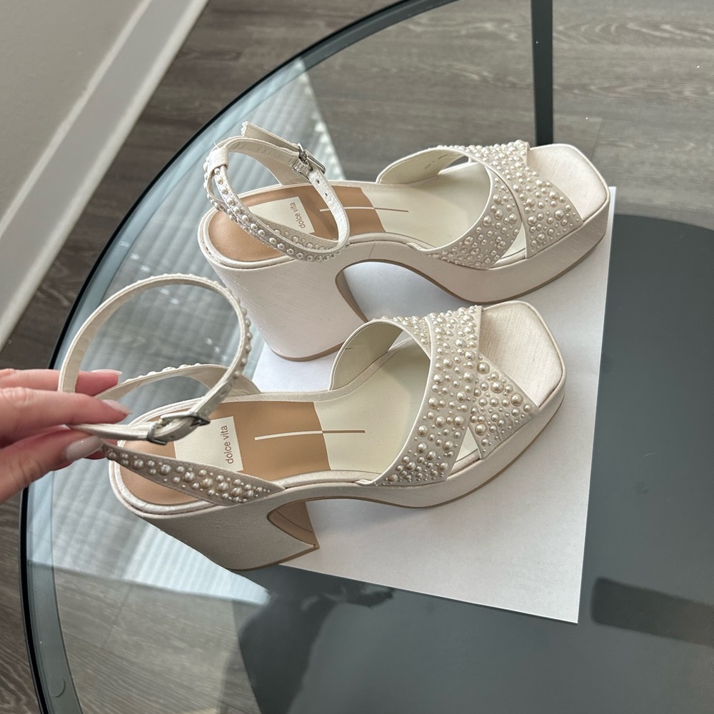Platform Wessi Dolce Vita Pearl Heels